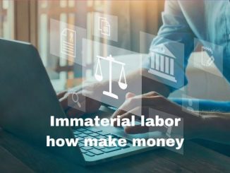 immaterial labor how make money