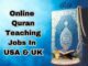 online quran teaching jobs in usa & uk
