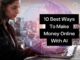 10 best ways to make money online with ai